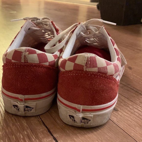 vans red checkered shoes - Picture 2 of 4